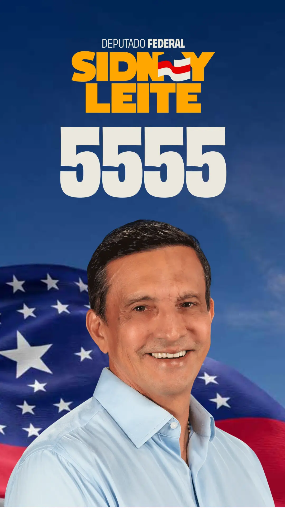 Sidney Leite 5555 - Deputado Federal